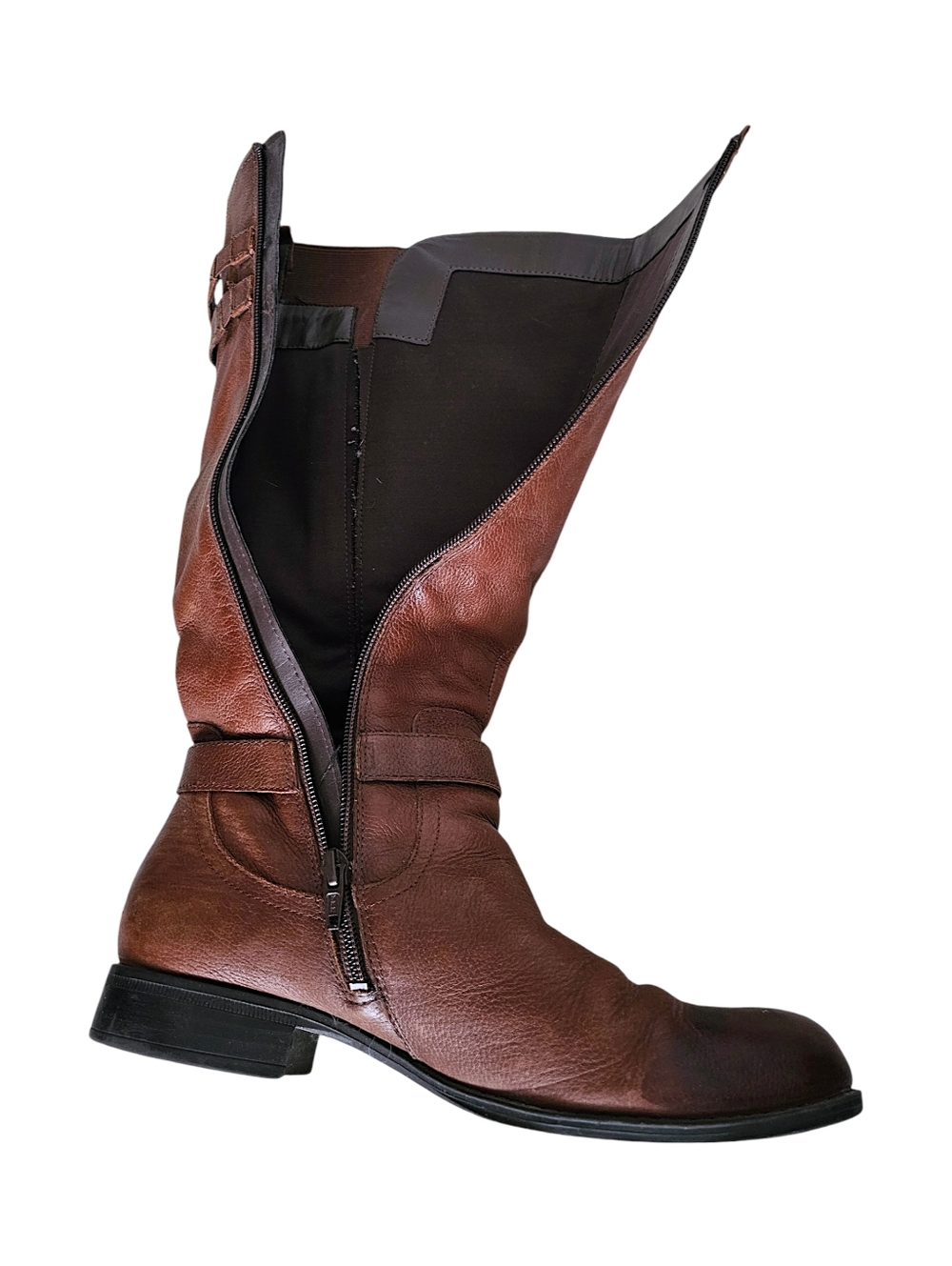 Naturalizer Jackie Tall Leather Riding Boots - Size 9.5 M *FAIR CONDITION* - Picture 8 of 14